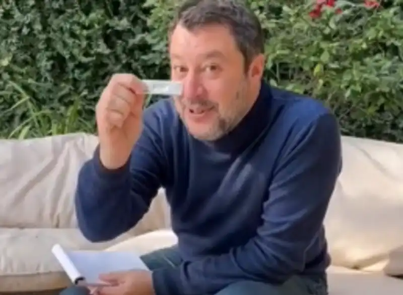 SALVINI NEGATIVO AL COVID TEST