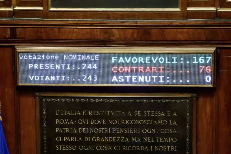 senato   voto su conflitto di attribuzione su procedimento penale del senatore renzi   