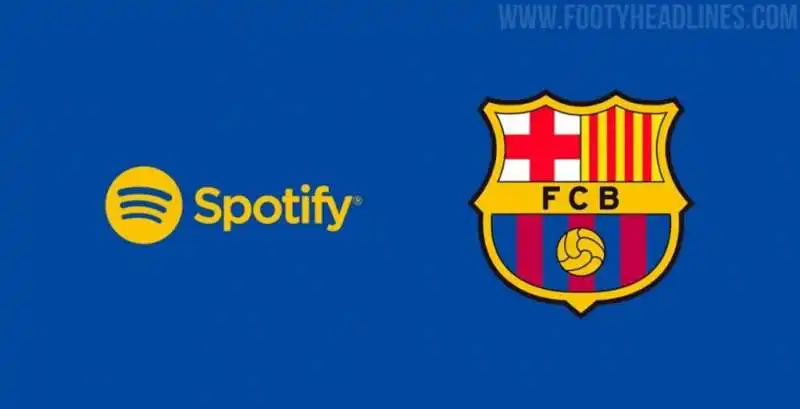 spotify nuovo sponsor del barcellona 9