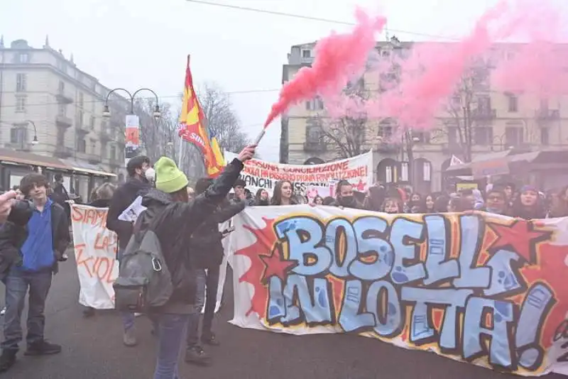 STUDENTI PROTESTE TORINO