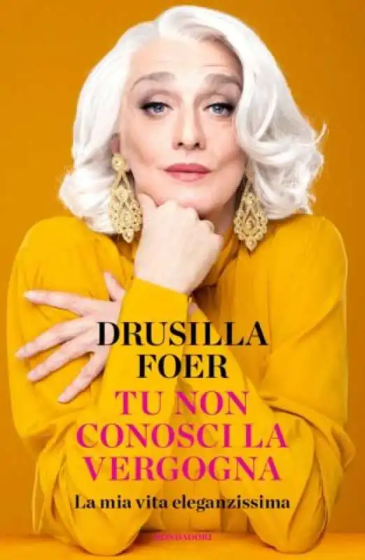 tu non conosci la vergogna. la mia vita eleganzissima drusilla foer