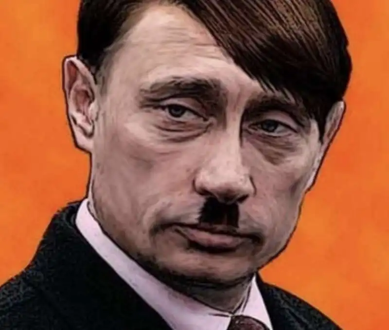 vladimir putin come hitler 