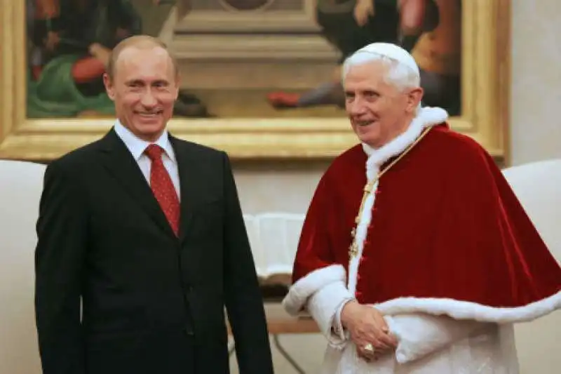 VLADIMIR PUTIN JOSEPH RATZINGER 