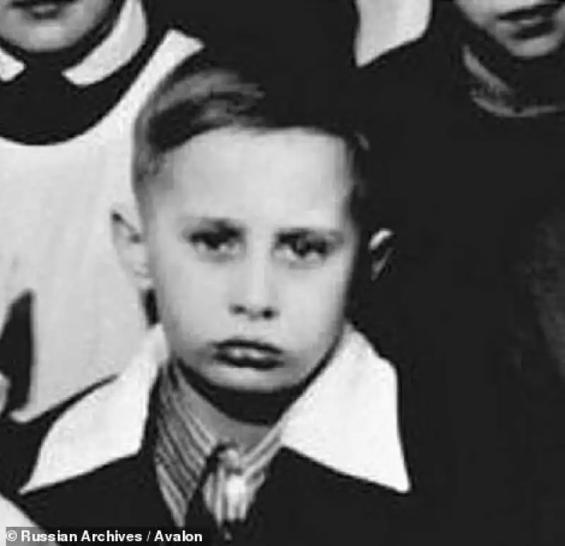 vladimir putin nel 1958