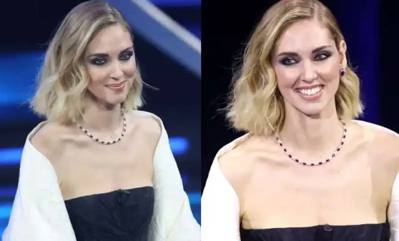 abiti chiara ferragni prima serata sanremo 5