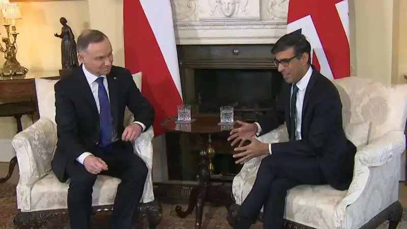 ANDRZEJ DUDA RISHI SUNAK 