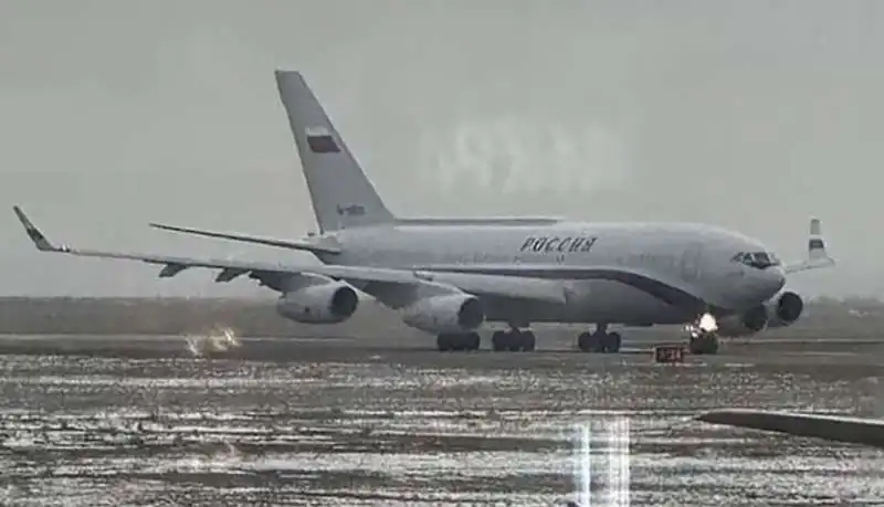 arrivo di putin a volgograd 