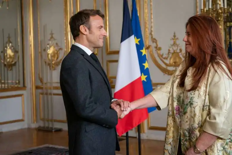 emmanuel macron emanuela d'alessandro 