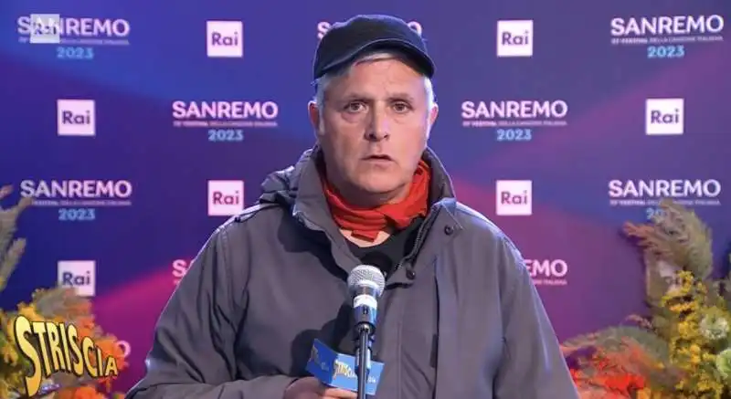 enrico lucci a sanremo 2023