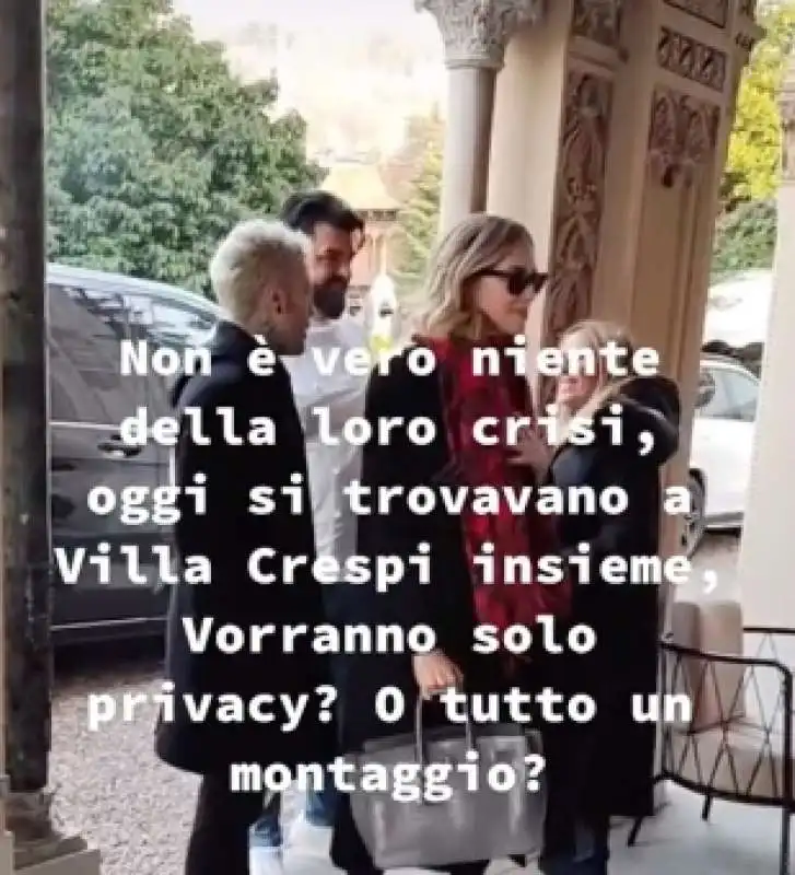 fedez e chiara ferragni a villa crespi da cannavacciuolo   