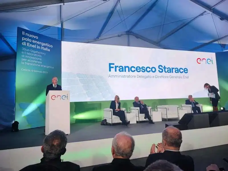 francesco starace   gigafactory enel catania   