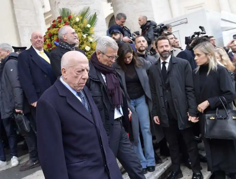 funerale costanzo   fedele confalonieri   foto di bacco 