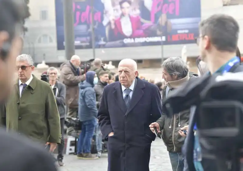 funerale costanzo   fedele confalonieri foto di bacco 