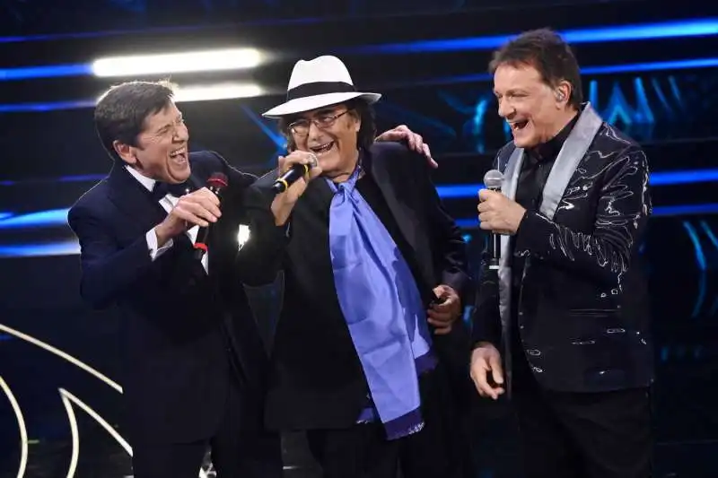 gianni morandi al bano massimo ranieri   sanremo 2023 1