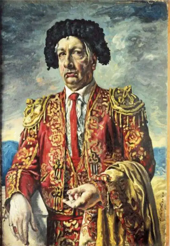 giorgio de chirico   autoritratto in costume da torero  