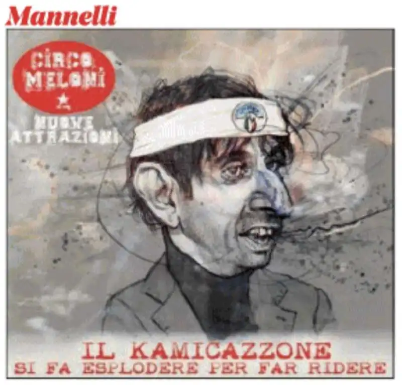 GIOVANNI DONZELLI - VIGNETTA BY MANNELLI - IL FATTO QUOTIDIANO