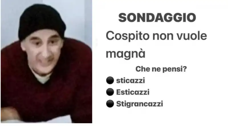 ironie caso cospito