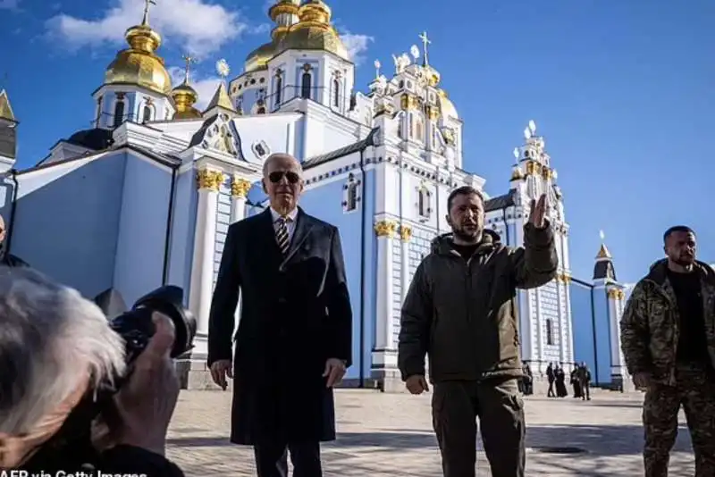 joe biden a kiev con zelensky 5