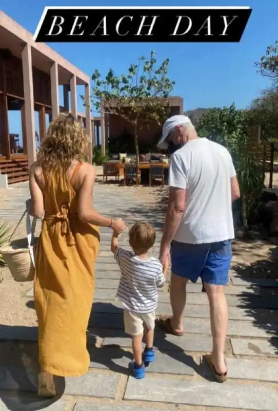 la foto di alejandra gere con richard in vacanza 