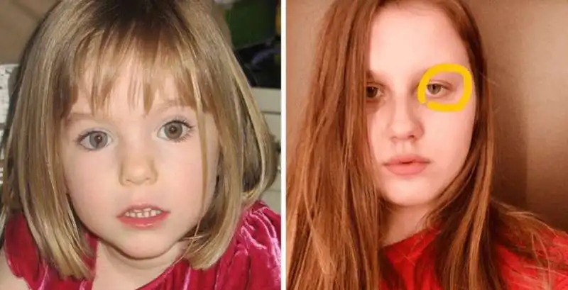 la ragazza tedesca che sostiene di essere Madeleine Maddie McCann 