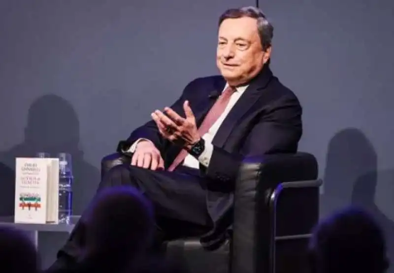 MARIO DRAGHI ALLA PRESENTAZIONE DEL LIBRO DI EMILIO GIANNELLI