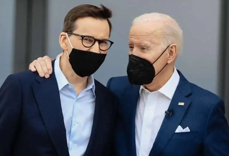 MATEUSZ MORAWIECKI JOE BIDEN 