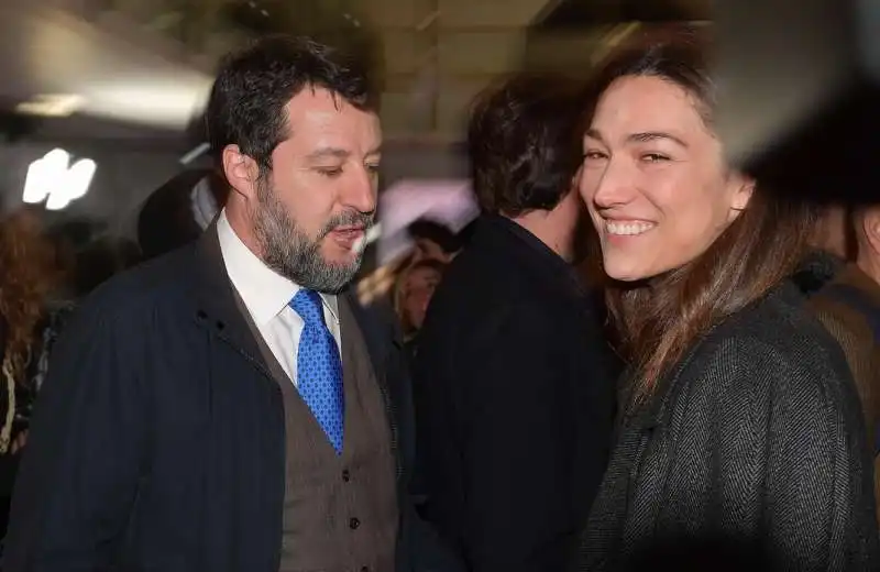 matteo salvini  francesca verdini  foto di bacco (1)