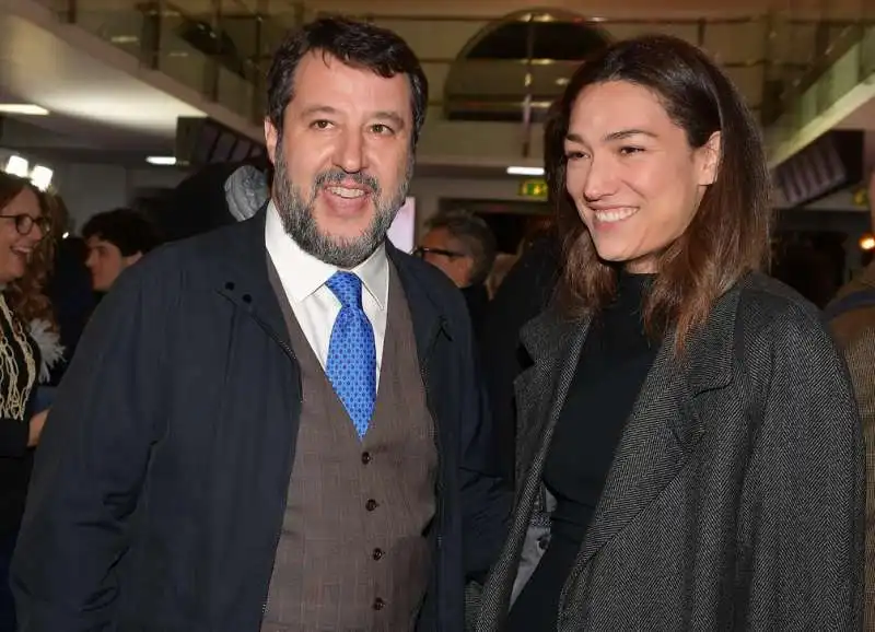 matteo salvini  francesca verdini  foto di bacco (2)