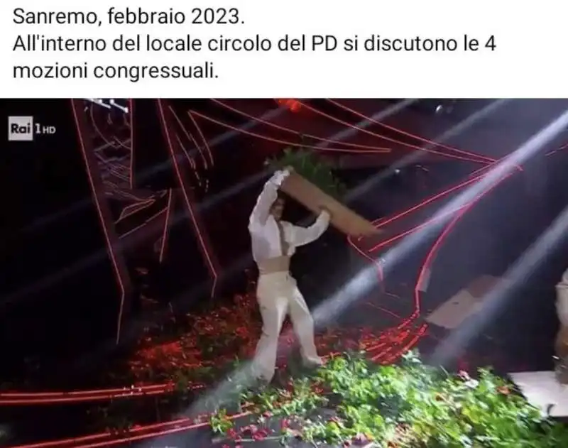 meme sanremo 202322