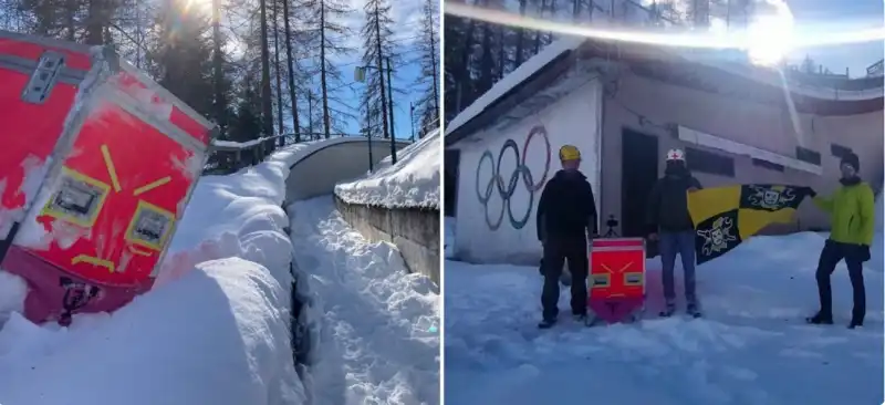 proteste maestranze per pista bob cortina