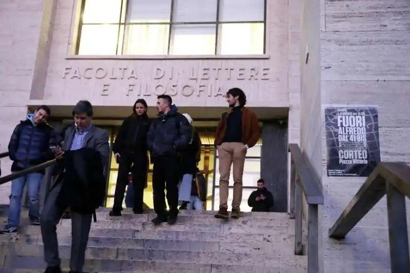 sapienza occupata per alfredo cospito 8