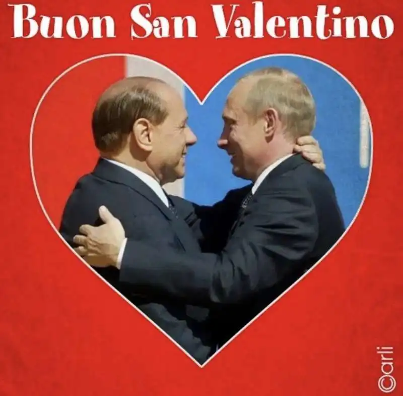 SILVIO BERLUSCONI VLADIMIR PUTIN - MEME BY CARLI 