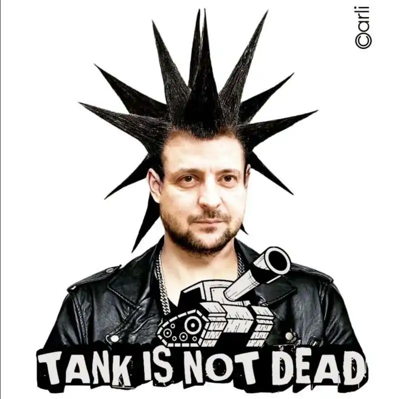 TANK IS NOT DEAD - MEME BY EMILIANO CARLI 