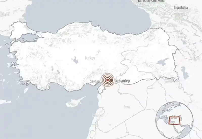 terremoto a gaziantep, nel sud della turchia12