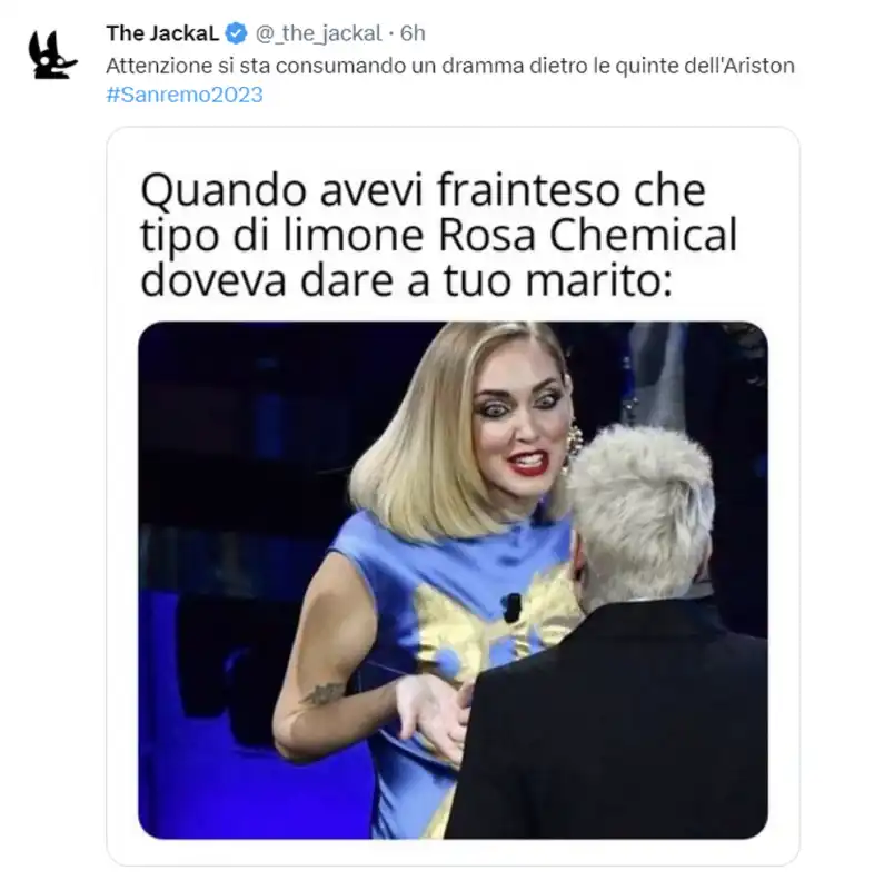 tweet finale di sanremo 2023 9