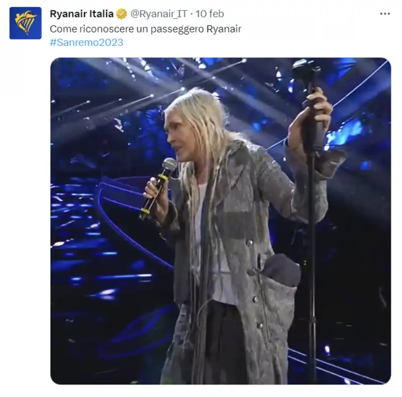 tweet quarta serata sanremo 2023 2