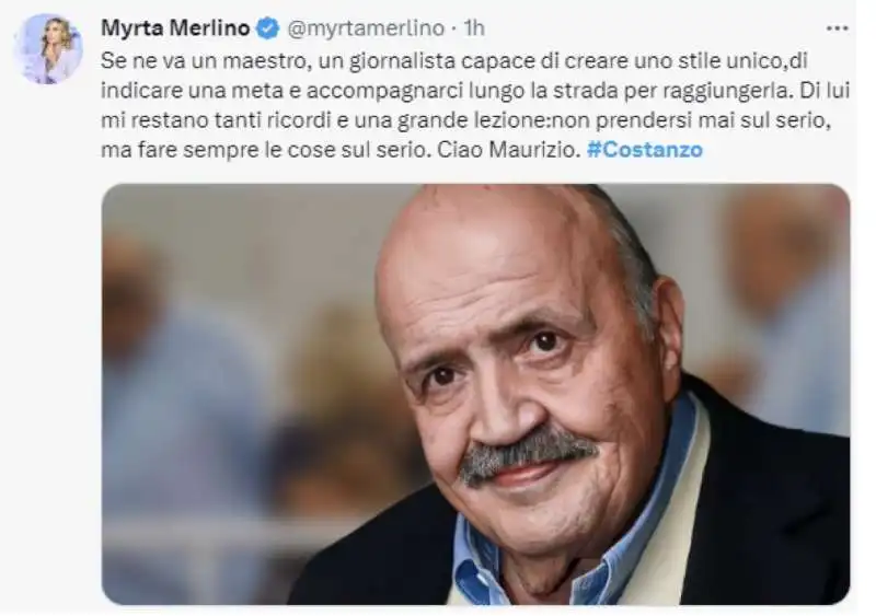 tweet sulla morte di maurizio costanzo 6