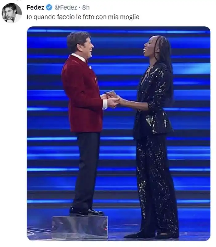 tweet sulla terza serata di sanremo   14