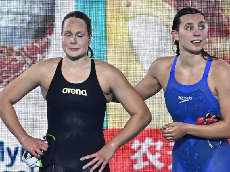 ANASTASIA GORBENKO FISCHIATA AI MONDIALI DI NUOTO DI DOHA