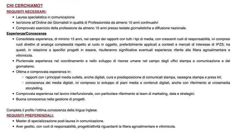 ANNUNCIO PER UFFICIO STAMPA - POLIGRAFICO E ZECCA DELLO STATO ITALIANO   