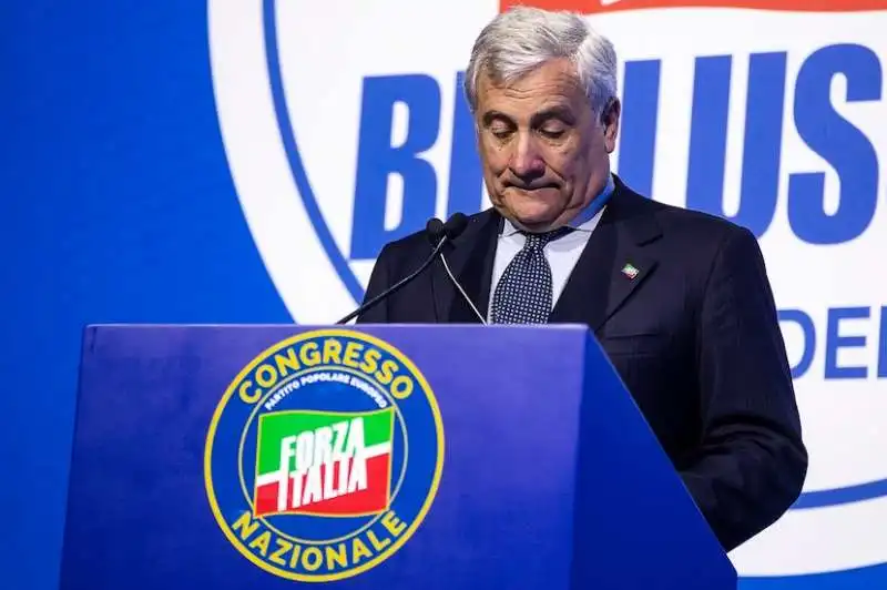 antonio tajani   congresso forza italia 