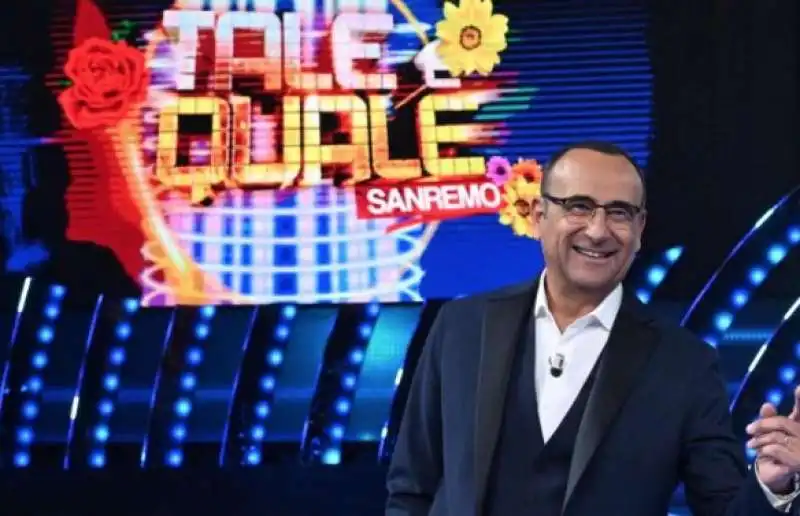 carlo conti   tale e quale sanremo    