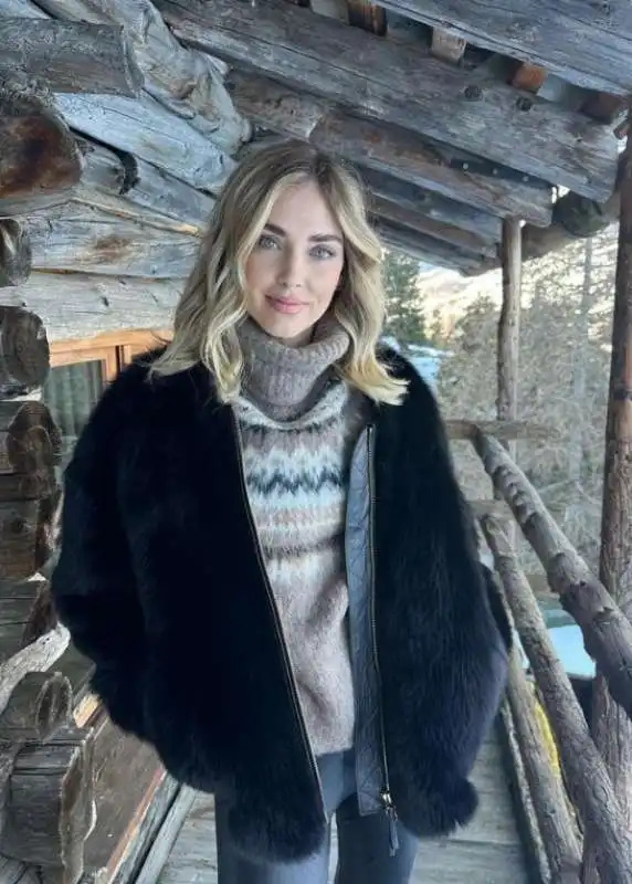 chiara ferragni all hotellerie de mascognaz  1