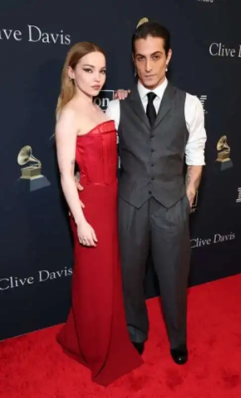 damiano david dove cameron ai grammy awards 4