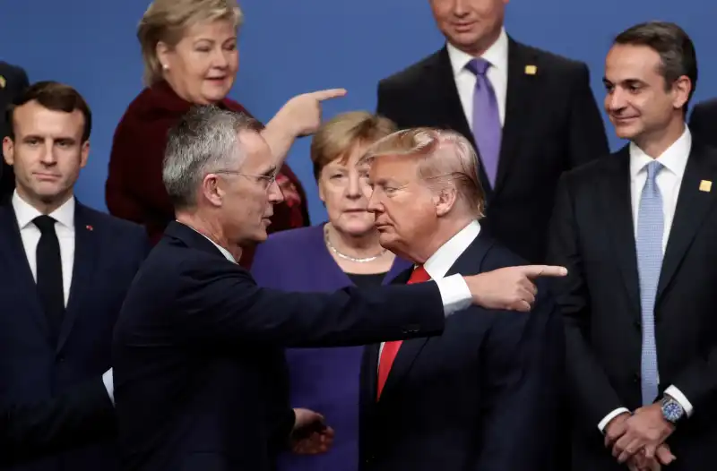 donald trump - vertice nato 