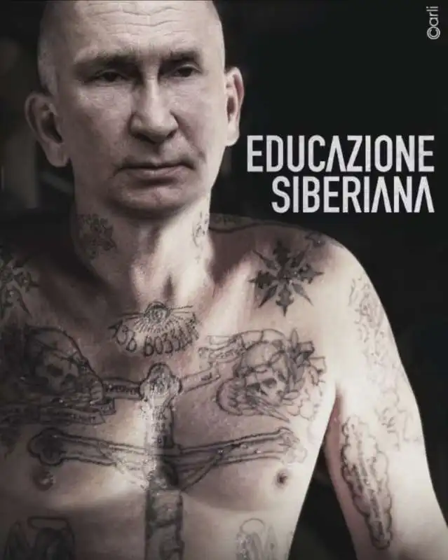 EDUCAZIONE SIBERIANA - MEME BY EMILIANO CARLI 