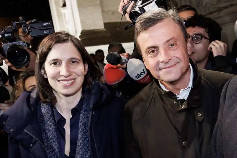 ELLY SCHLEIN E CARLO CALENDA - FIACCOLATA PER NAVALNY IN CAMPIDOGLIO 