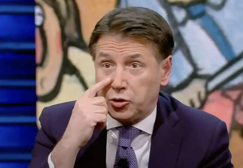 giuseppe conte ospite a dimartedi   9