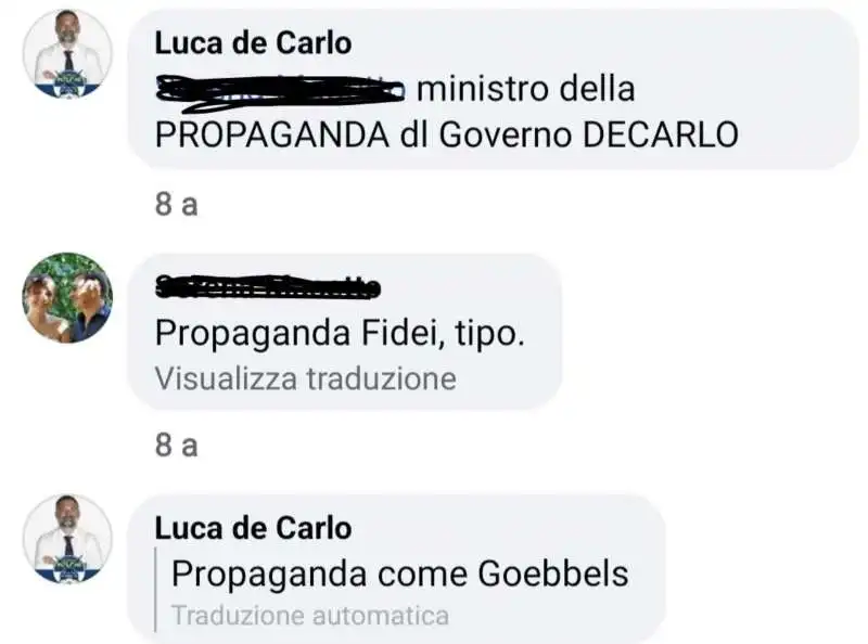 i vecchi post di luca de carlo su zio benny e casapound   2