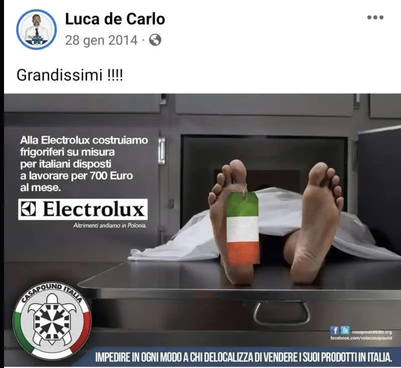 i vecchi post di luca de carlo su zio benny e casapound   3